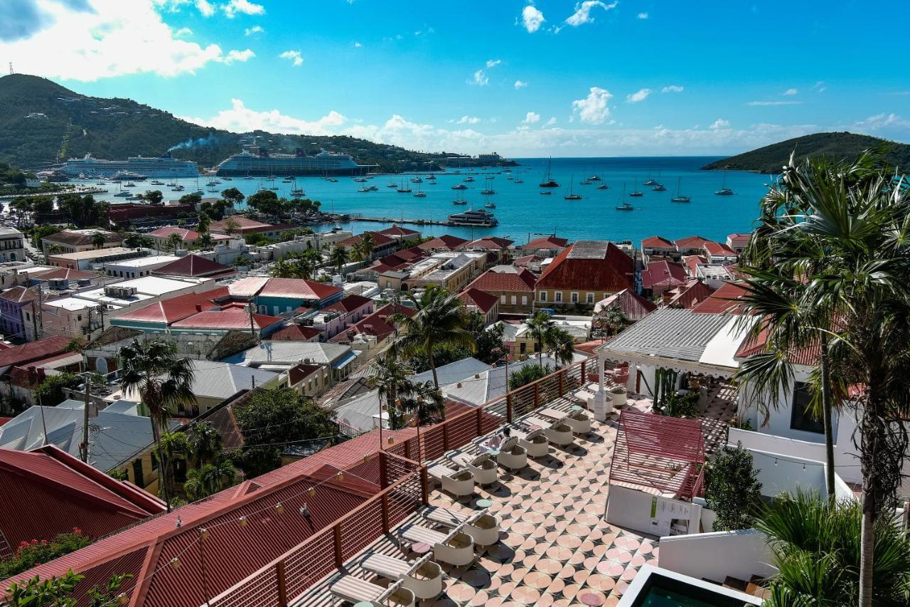 The Pink Palm Hotel - Adults Only Charlotte Amalie Exterior photo